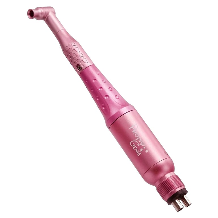 Prophy Genie 360° Prophy Handpiece, 5000rpm, Pink, 1/Pk. Variable-speed air motor with 4-hole