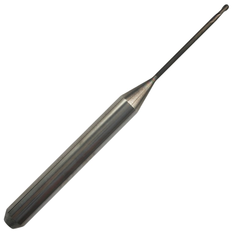 Yutedent 1.0mm Zirconia CAD/CAM Milling Bur, Diamond-Coated, Roland Compatible, 1/Pk. Dimensions