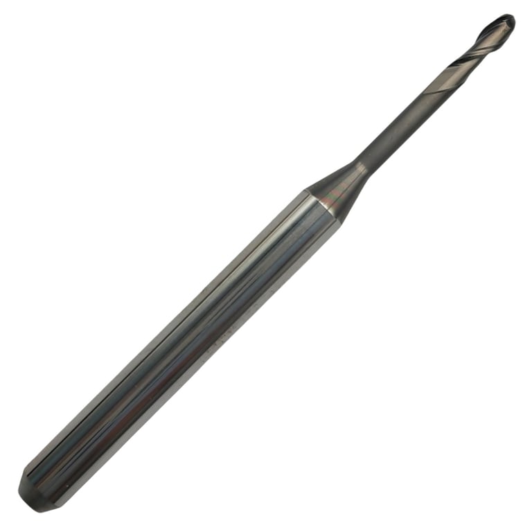Yutedent 2.0mm Zirconia CAD/CAM Milling Bur, Diamond-Coated, Roland Compatible, 1/Pk. Dimensions