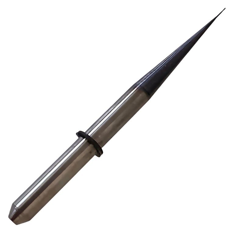 Yutedent 0.3mm Zirconia CAD/CAM Milling Bur, Diamond-Coated, VHF Compatible, 1/Pk. Dimensions