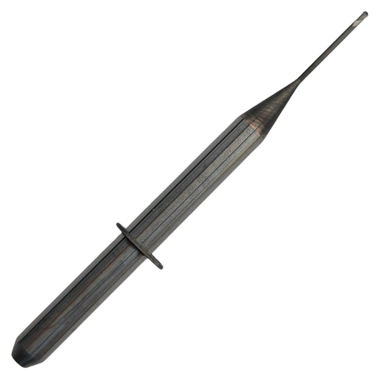 Yutedent 0.6mm Zirconia CAD/CAM Milling Bur, Diamond-Coated, VHF Compatible, 1/Pk. Dimensions