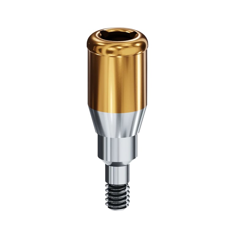 LOCATOR Abutment for Straumann Bone Level RC X 4.0mm. Made and manufactured in the USA Removable