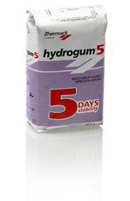 Hydrogum 5 Extra Fast Dust Free Alginate 12 - 1 Lb Bags. Thixotropic, Time in mouth 45", Mangustan