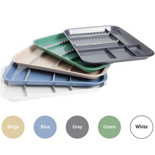 B-Lok Divided Tray, Size B (Ritter) - Blue, Plast