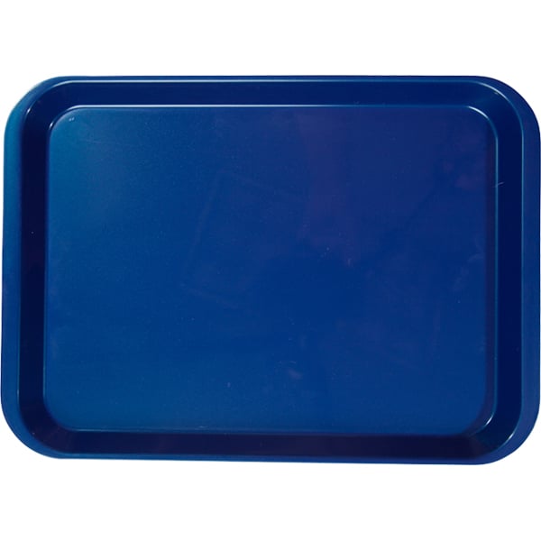 B-Lok Set-Up Tray Flat Size B (Ritter), Midnight Blue, 13-3/8" x 9-5/8" x 7/8". The tray has wide