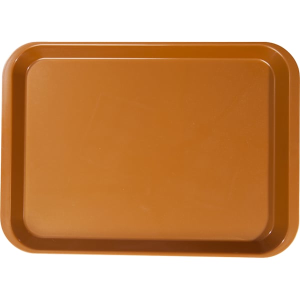 B-Lok Set-Up Tray Flat Size B (Ritter), Copper, 13-3/8" x 9-5/8" x 7/8". The tray has wide edges