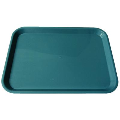 B-Lok Flat Tray, Size B (Ritter) - Teal, Plastic, 13-3/8" X 9-5/8" X 7/8"