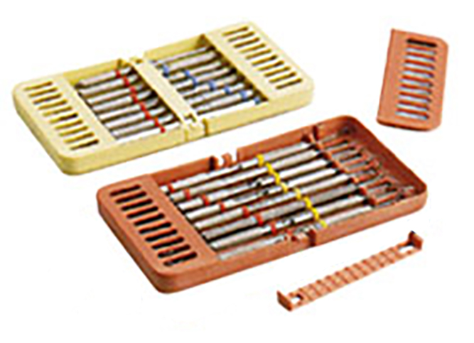 Compact Cassette Mauve 4" x 7" x 5/8", Multi-Instrument Sterilization, Holds 8 instruments or 11