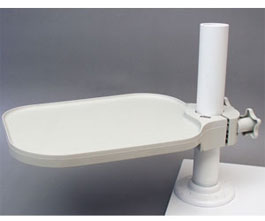 E-Z Access Shelf - GRAY. Accessory Shelf for Dental Unit to Provide Additional Chair-Side Space