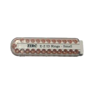 E-Z ID Instrument Rings Small 1/8" - Copper. Package of 25 Rings