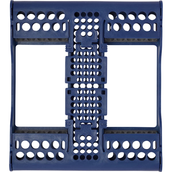 E-Z Jett Cassette 10 Place Instrument Holder, Midnight Blue, Holds 10 Instruments, Open Top, Round