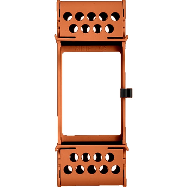 E-Z Jett Cassette -Copper, Holds 5 Instruments 8" x 3-1/8" x 1-3/16". Open top, round holes