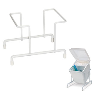 E-Z Storage Tub Rack 5" x 6-5/8" x 4-3/4" for storage organizer tub mounting, metal construction