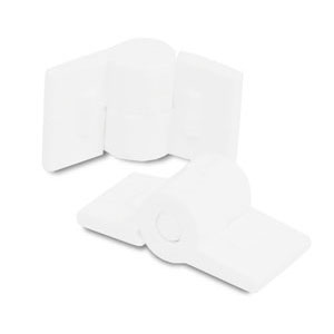 E-Z Storage Hinge Pair, Works Org Tub, Hinges Only. Surface disinfect only