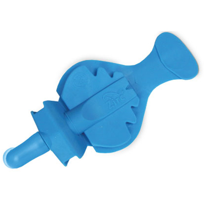 Mr. Thirsty One-Step Isolation Device - Large, Blue 100/Pk. Latex-free, hands-free isolation