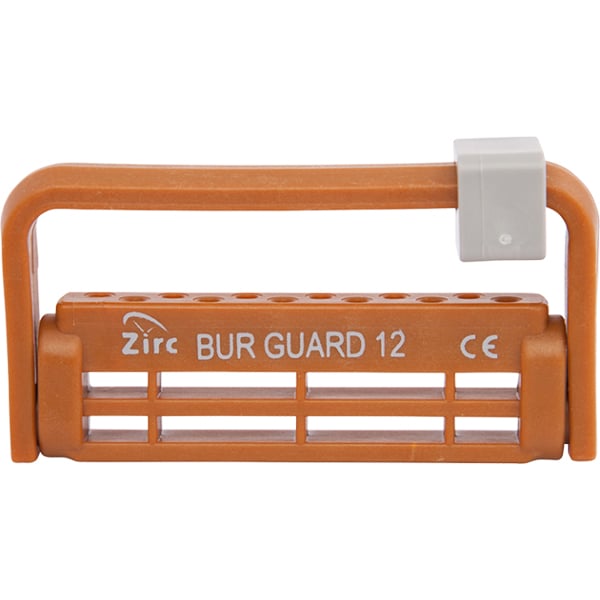 Steri-Bur Guard 12-Hole Bur Holder - Copper, Adjustable & Sterilizable