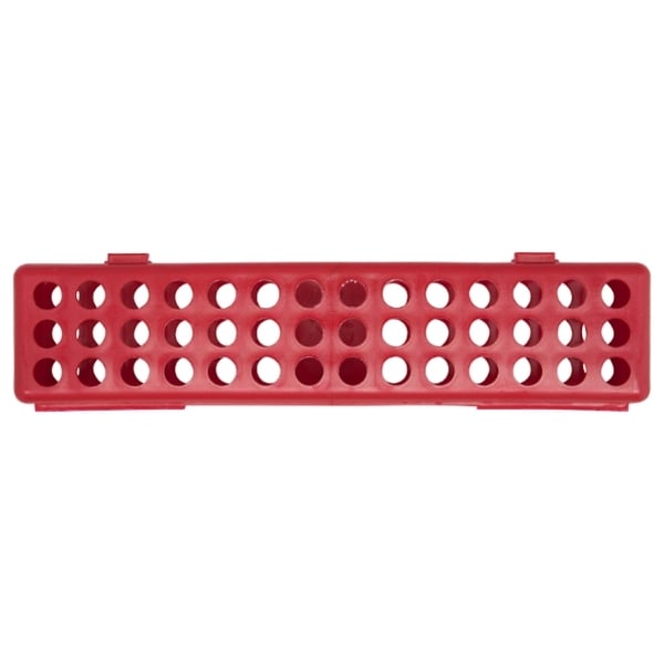 Steri-Container, Compact - Red 7-1/8" x 1-1/2" x 1-1/2", Holds 12-15 hand instruments and Zirc