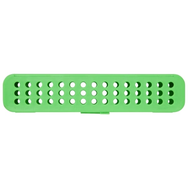 Steri-Container, Compact - Neon Green 7-1/8" x 1-1/2" x 1-1/2", Holds 12-15 hand instruments