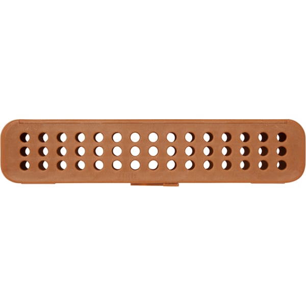 Steri-Container, Compact - Copper 7-1/8" x 1-1/2" x 1-1/2", The container holds Zirc Bur-Guard