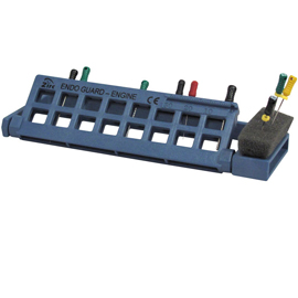Steri-Endo Guard Gray Engine Organizer, Holds up to 11 Engine Files and 5 Hand Files/Reamers