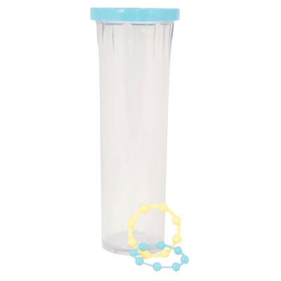 Water Wise Replacement Bottle, 1 Liter bottle with neon yellow and neon blue bubbles. Innovate