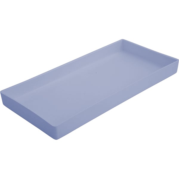 Zirc #19 Blue Cabinet Tray - Pliers, Scissors, etc. Organizer, 7-7/8" x 3-3/4" x 3/4"
