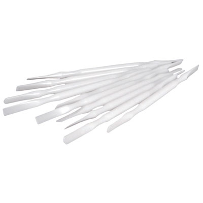 Zirc Delrin Flat Blade Spatula, Flexible Blade, Non-Stick, Great for mixing cements, acrylics