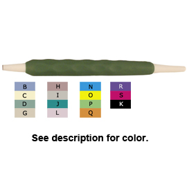 Zirc Lilac Ergo Grip Cone Socket Mirror Handle, Single Handle. **This handle is compatible