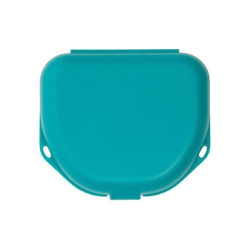 Zirc Teal Retainer Boxes - Regular 3"W x 1"D, package of 12