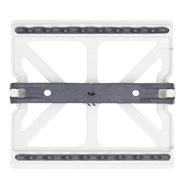 Zirc White Mini Mat 3 7/8" x 3 1/2" x 1/2", Non-Slip Feet For Stability, Holds 8 Instruments