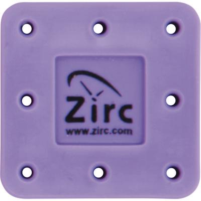 Zirc 8 Hole Neon Purple, Magnetic Bur Block with Microban. Autoclavable/Chemiclavable with Nonslip