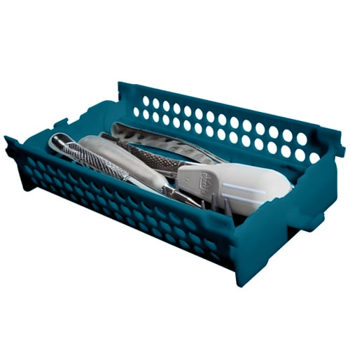 Zirc Teal Performance Tool Organizer. It is ideal for large specialty instruments. It features