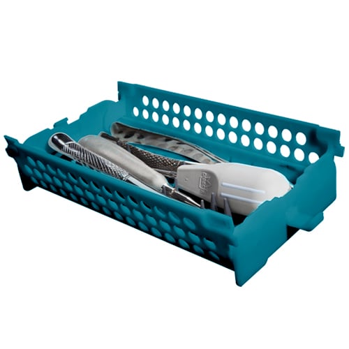 Zirc Neon Blue Performance Tool Organizer. It is ideal for large specialty instruments. It