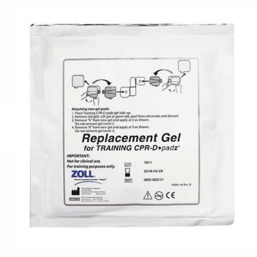 Zoll Medical Replacement Adhesive Gels For CPRDpadz Training