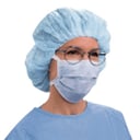 Tecnol Fog-Free Blue Surgical Mask, PFE ≥ 98% at 