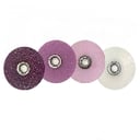 Praxis Sandpaper Discs - 60 Assorted Discs + Mand