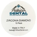 TriRockDental Zirconia Diamond FG #368-023 Fine, 