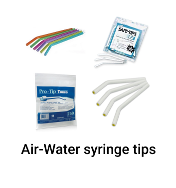 Air-Water syringe tips