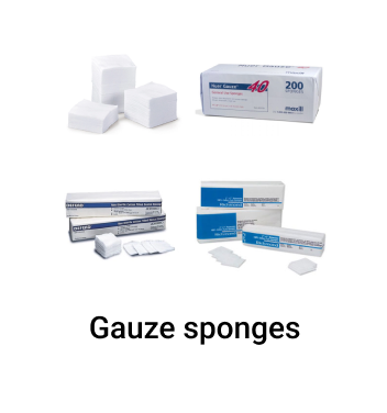 Gauze sponges