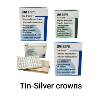 Tin-Silver crowns