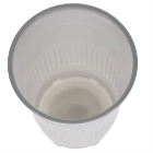 Aira 5oz Plastic Drinking Cups, Gray, 1000/Pk