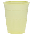 Aira 5oz Plastic Drinking Cups, Yellow, 1000/Pk