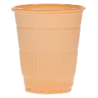Aira 5oz Plastic Drinking Cups, Peach, 1000/Pk