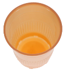 Aira 5oz Plastic Drinking Cups, Peach, 1000/Pk