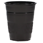 Aira 5oz Plastic Drinking Cups, Black, 1000/Pk