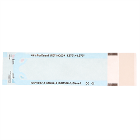 Aira 1.375" x 4.375" Paper/Blue Film Self-Sealing