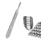 AR Instrumed #4 Stainless Steel Scalpel Handle, 1