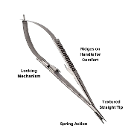 Artman Instruments Castroviejo Needle Holder, Str