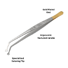 Artman Instruments Corn Suture Tweezers, Curved, 