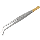 Artman Instruments Corn Suture Tweezers, Curved, 